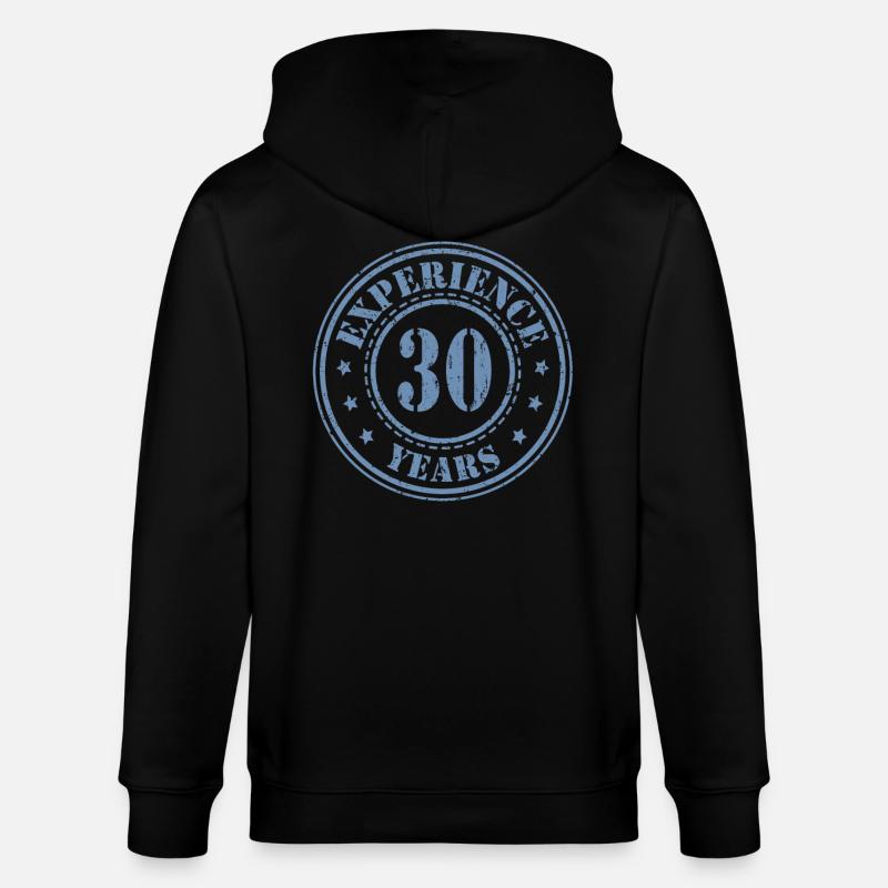30 ans d’expérience - Veste à capuche bio CULTIVATOR Stanley/Stella Unisexe - noir