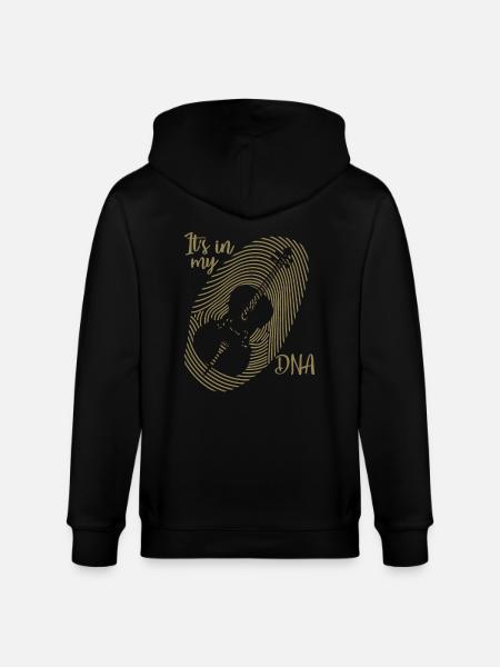Cello Cello Player KLassische Musik - Stanley/Stella CULTIVATOR  Unisex Organic Hooded Jacket - black