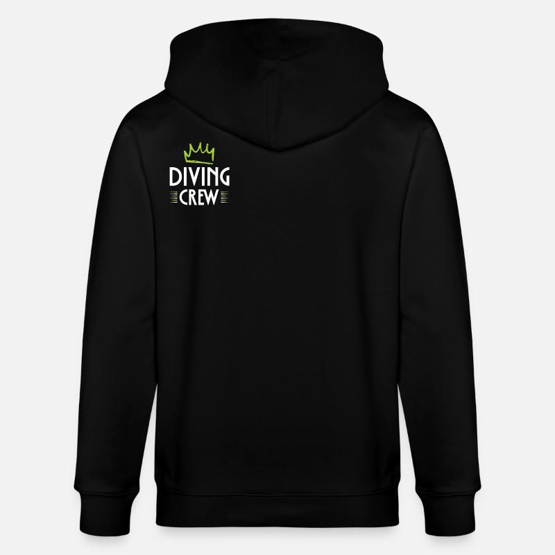 Équipage de plongée - Veste à capuche bio CULTIVATOR Stanley/Stella Unisexe - noir