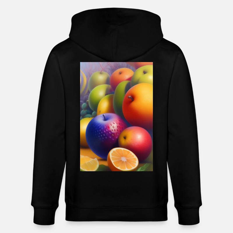 Fruit - Veste à capuche bio CULTIVATOR Stanley/Stella Unisexe - noir