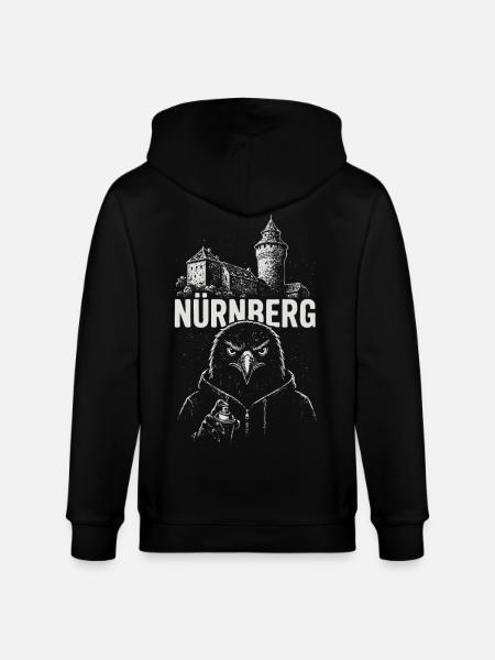 Nuremberg Street Adler - Stanley/Stella CULTIVATOR Unisex Organic Hooded Jacket - black