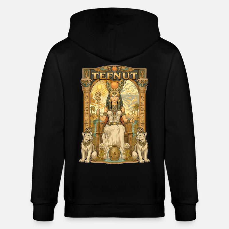 TEFNUT-Thron - Stanley/Stella Unisex Bio-Kapuzenjacke CULTIVATOR - Schwarz