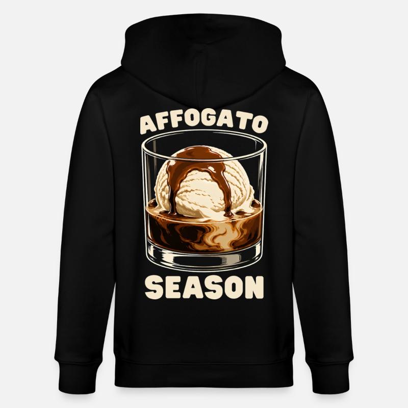 Saison d’Affogato - Veste à capuche bio CULTIVATOR Stanley/Stella Unisexe - noir