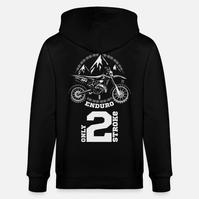 Enduro 2T - Veste à capuche bio CULTIVATOR Stanley/Stella Unisexe - noir