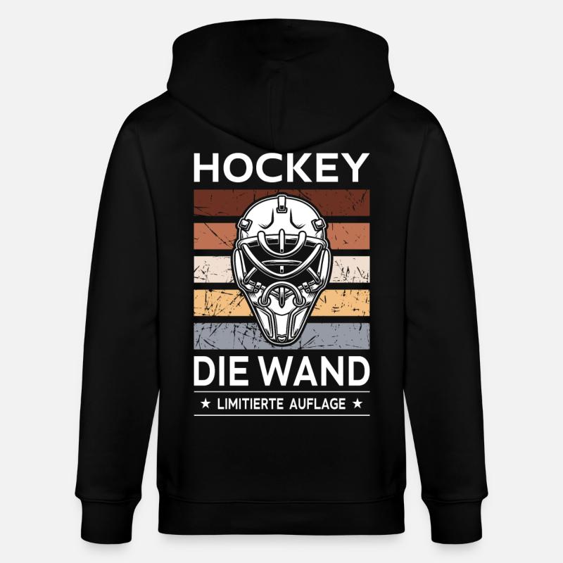 Die Wand - Stanley/Stella Unisex Bio-Kapuzenjacke CULTIVATOR  - Schwarz