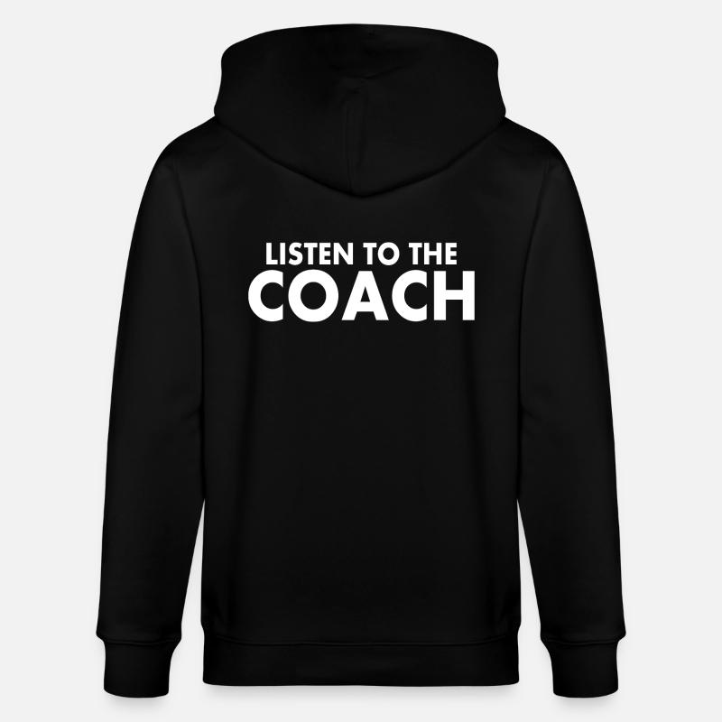 Coach - Veste à capuche bio CULTIVATOR Stanley/Stella Unisexe - noir