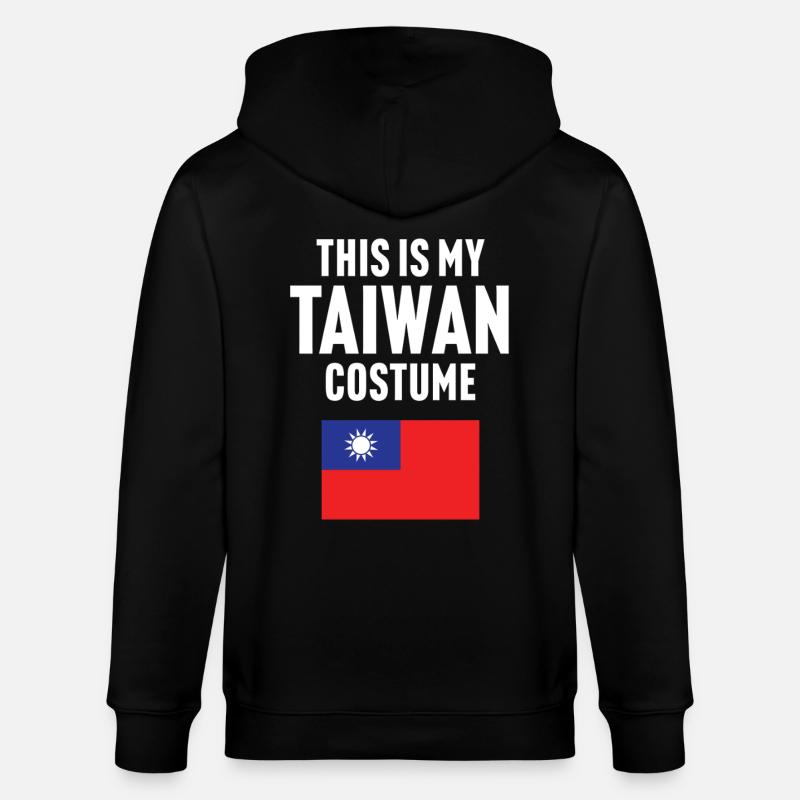 C’est mon costume de Taïwan - Veste à capuche bio CULTIVATOR Stanley/Stella Unisexe - noir