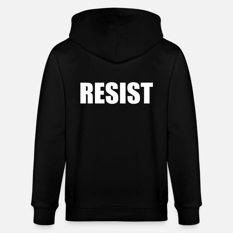 Resist - Stanley/Stella Unisex Bio-Kapuzenjacke CULTIVATOR  - Schwarz