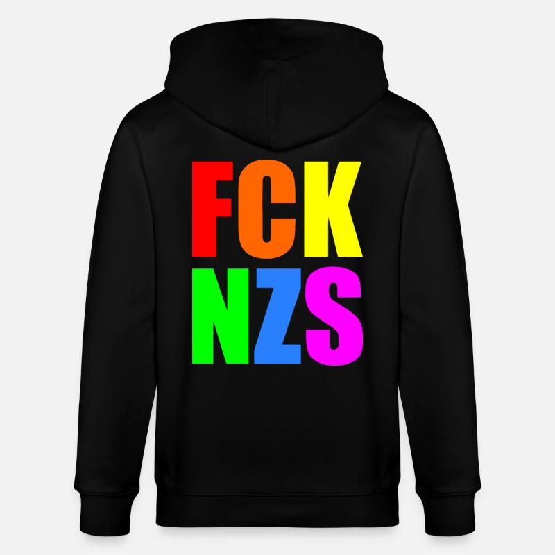 Fck nzs - Stanley/Stella Unisex Bio-Kapuzenjacke CULTIVATOR  - Schwarz