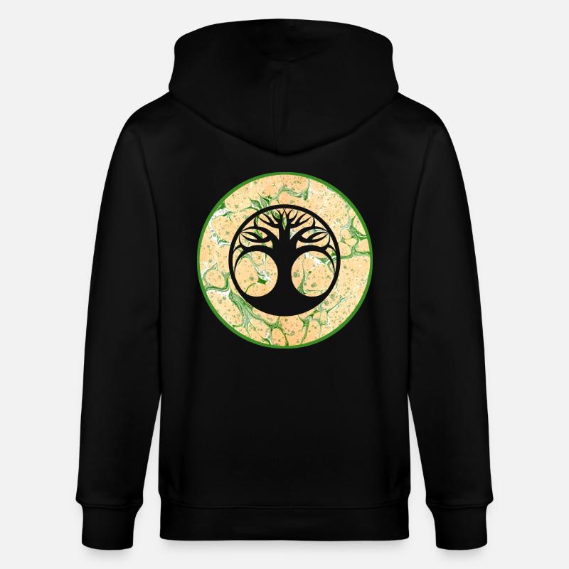 yggdrasil e 1 - Veste à capuche bio CULTIVATOR Stanley/Stella Unisexe - noir