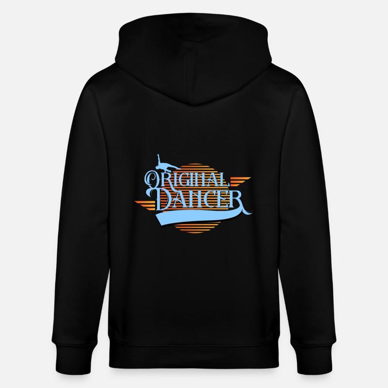 Danseuse originale - Veste à capuche bio CULTIVATOR Stanley/Stella Unisexe - noir