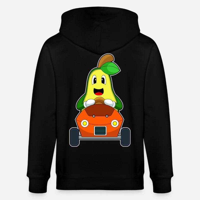 Voiture d’avocat - Veste à capuche bio CULTIVATOR Stanley/Stella Unisexe - noir