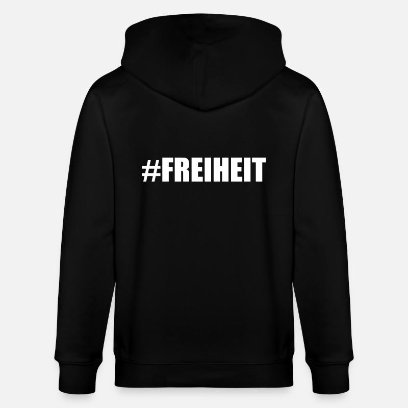 Freiheit - Stanley/Stella Unisex Bio-Kapuzenjacke CULTIVATOR - Schwarz