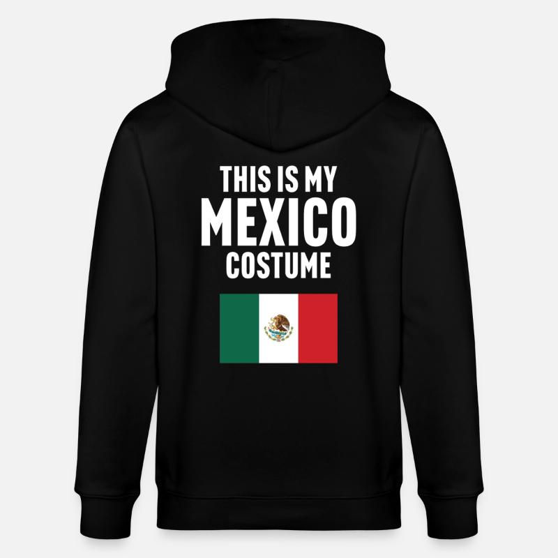 C’est mon costume mexicain - Veste à capuche bio CULTIVATOR Stanley/Stella Unisexe - noir