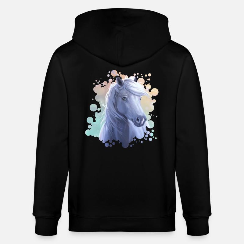 Spring - Stanley/Stella Unisex Bio-Kapuzenjacke CULTIVATOR  - Schwarz