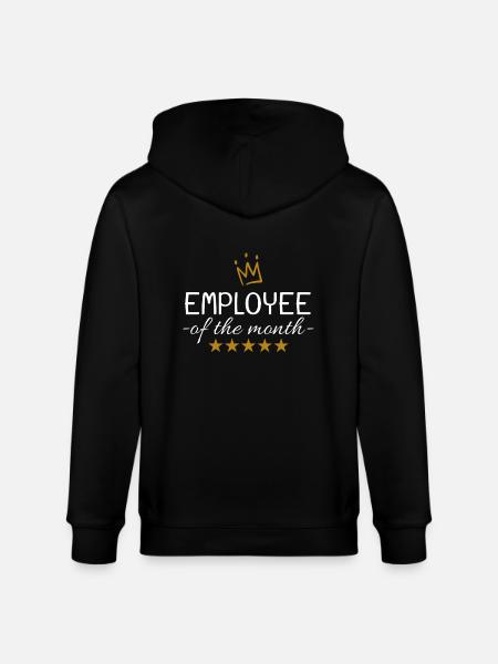 Mitarbeiter des Monats - Stanley/Stella Unisex Bio-Kapuzenjacke CULTIVATOR - Schwarz