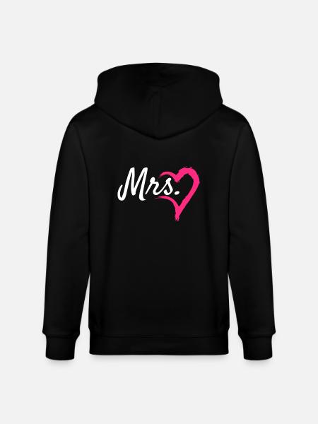 Mrs Herz - Stanley/Stella Unisex Bio-Kapuzenjacke CULTIVATOR - Schwarz