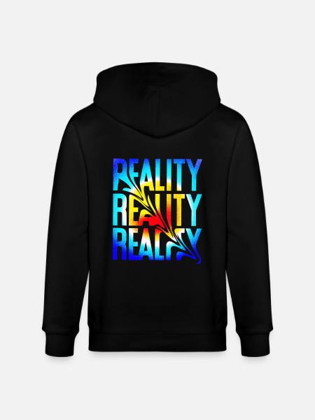 Reality - Stanley/Stella Unisex Bio-Kapuzenjacke CULTIVATOR  - Schwarz