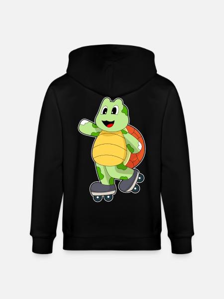 Schildkröte Inline skating Inline skates - Stanley/Stella Unisex Bio-Kapuzenjacke CULTIVATOR - Schwarz
