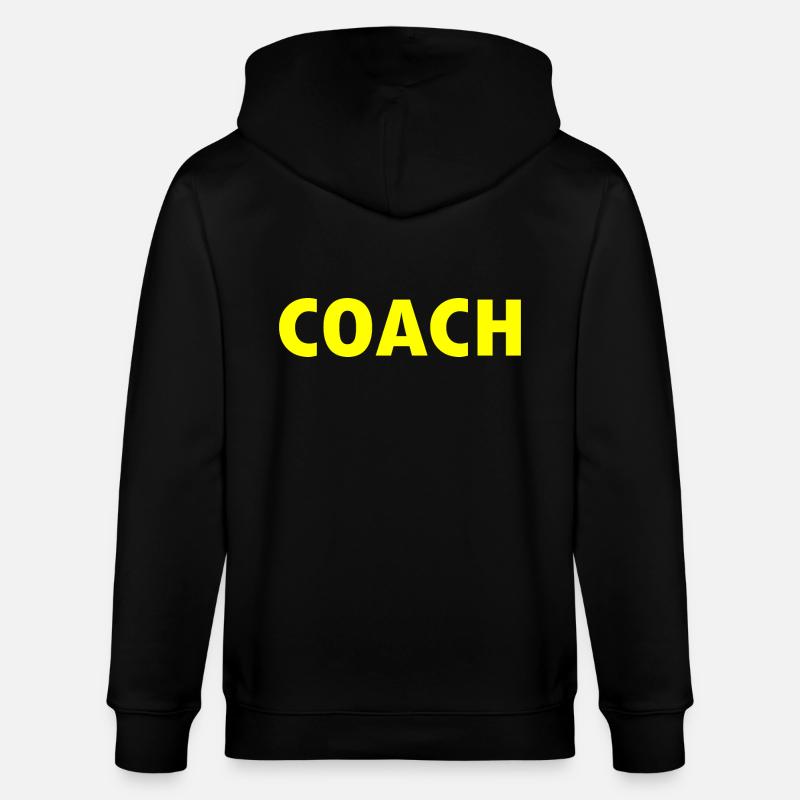 Coach - Stanley/Stella Unisex Bio-Kapuzenjacke CULTIVATOR  - Schwarz