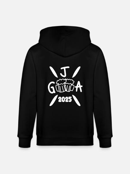 Jga 2025 - Stanley/Stella Unisex Bio-Kapuzenjacke CULTIVATOR - Schwarz