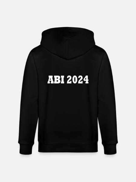 Abi 2024 - Stanley/Stella Unisex Bio-Kapuzenjacke CULTIVATOR - Schwarz