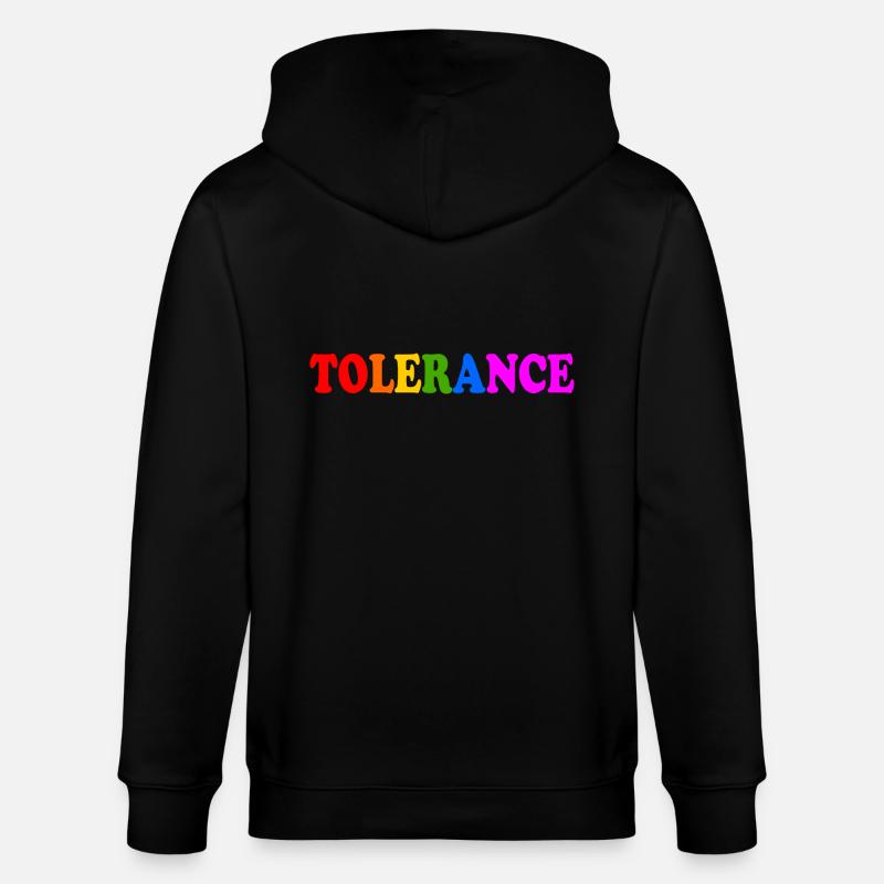 Tolerance - Stanley/Stella Unisex Bio-Kapuzenjacke CULTIVATOR  - Schwarz