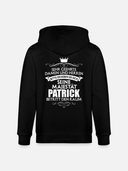 PATRICK - Majestät - Stanley/Stella Unisex Bio-Kapuzenjacke CULTIVATOR - Schwarz