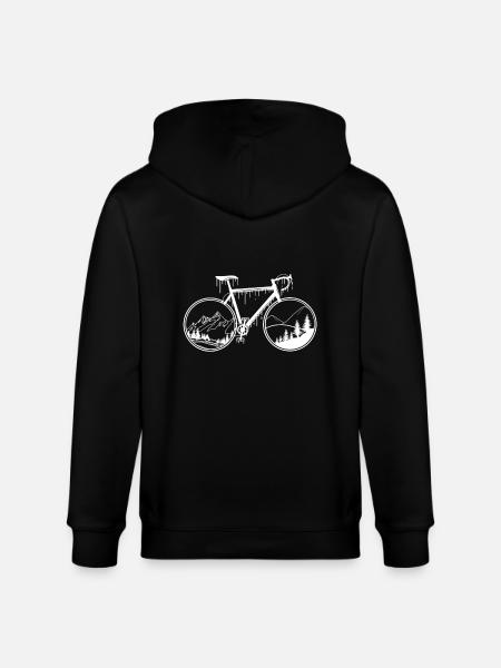 Gruscykel - Stanley/Stella økologisk unisex-hættejakke CULTIVATOR  - sort