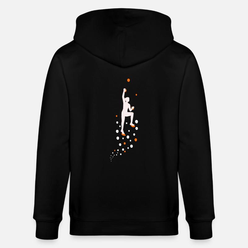 Conception de femmes de bloc - Veste à capuche bio CULTIVATOR Stanley/Stella Unisexe - noir