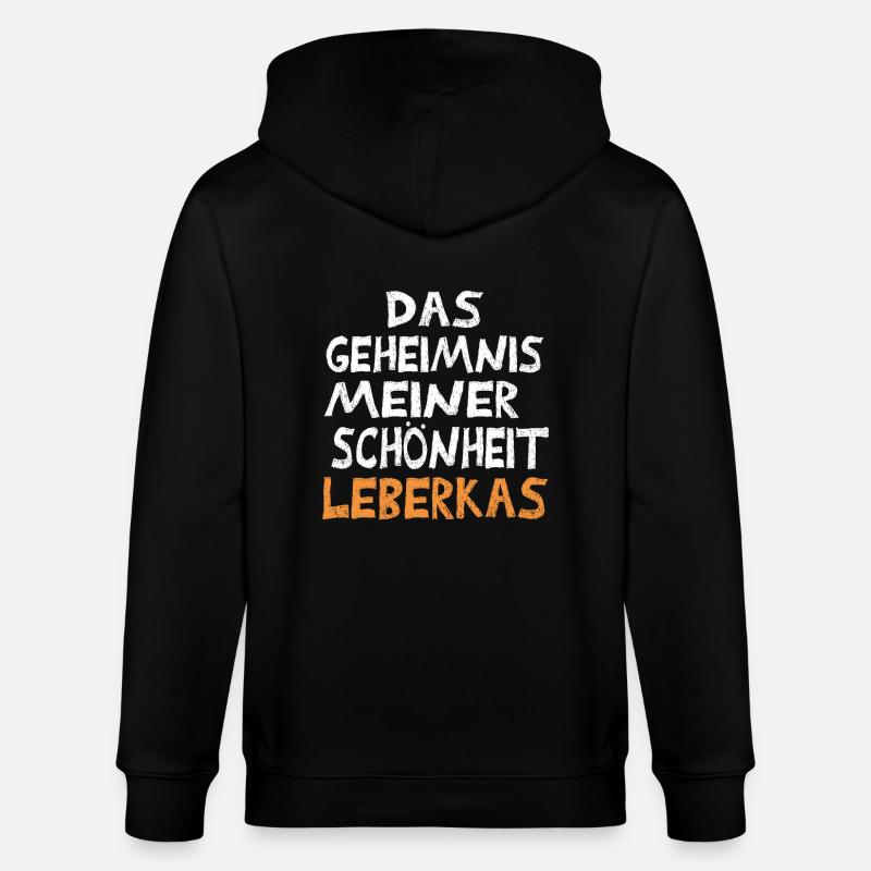 Leberkas - Stanley/Stella Unisex Bio-Kapuzenjacke CULTIVATOR  - Schwarz