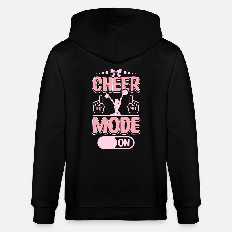 Cheerleader Cheer mode activé - Veste à capuche bio CULTIVATOR Stanley/Stella Unisexe - noir