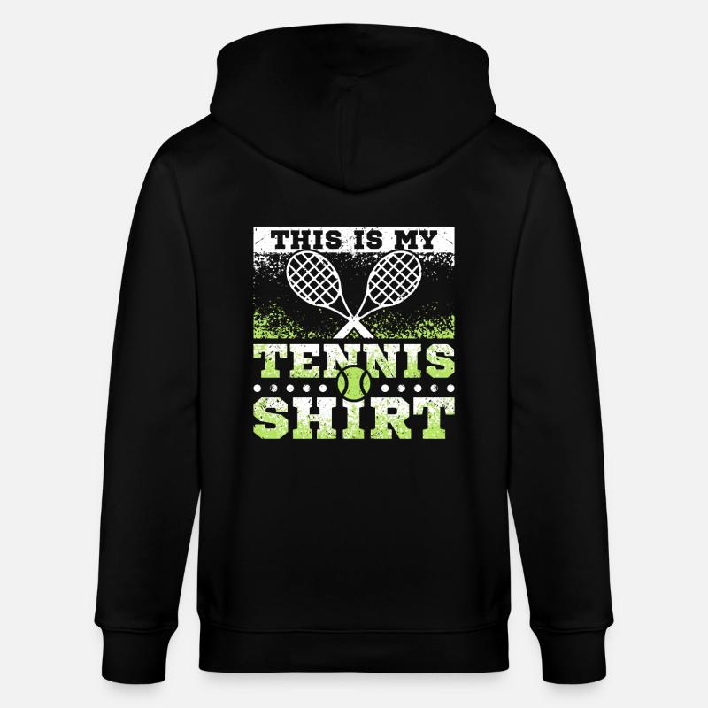 C’est mon tennis - Veste à capuche bio CULTIVATOR Stanley/Stella Unisexe - noir
