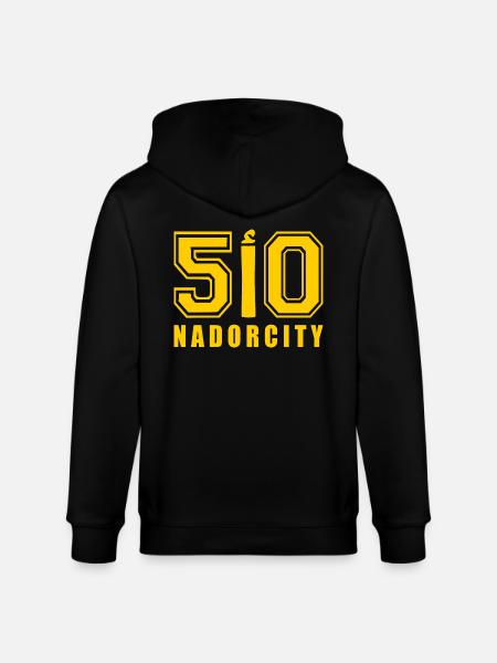 Nadorcity nador ا 50 - Stanley/Stella CULTIVATOR  Unisex Organic Hooded Jacket - black