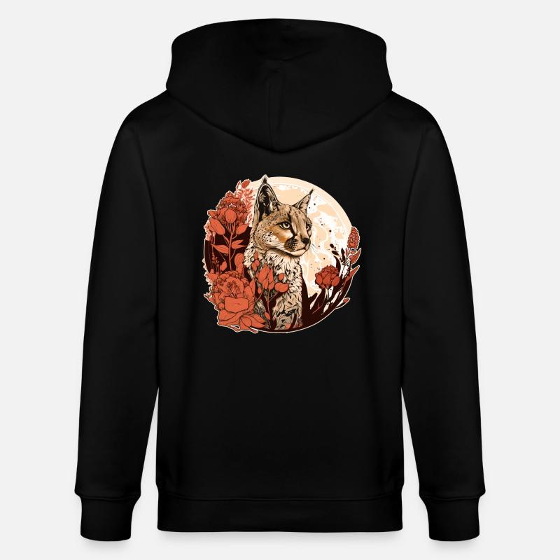 Lynx - Veste à capuche bio CULTIVATOR Stanley/Stella Unisexe - noir