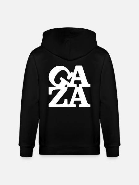Gaza - Stanley/Stella CULTIVATOR Unisex Organic Hooded Jacket - black