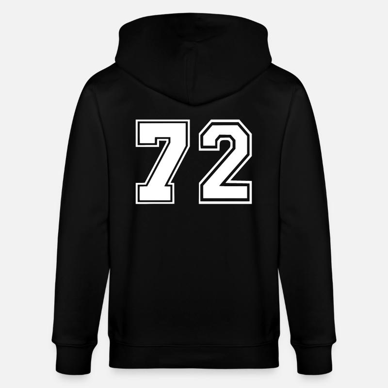 72 - Veste à capuche bio CULTIVATOR Stanley/Stella Unisexe - noir