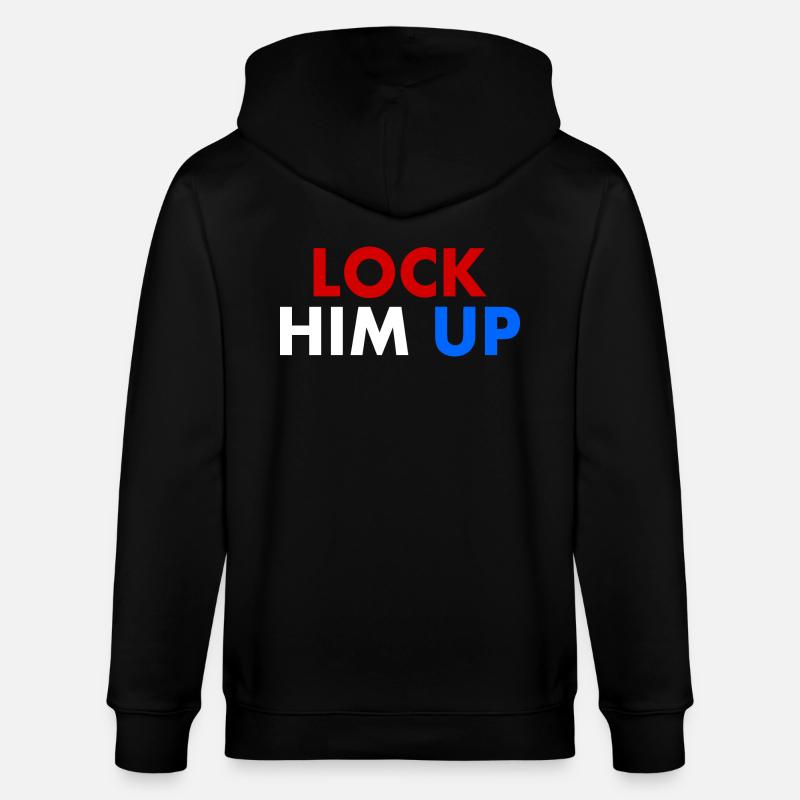 Lock him up - Stanley/Stella Unisex Bio-Kapuzenjacke CULTIVATOR  - Schwarz