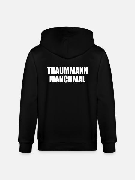 traummann manchmal - Stanley/Stella Unisex Bio-Kapuzenjacke CULTIVATOR  - Schwarz
