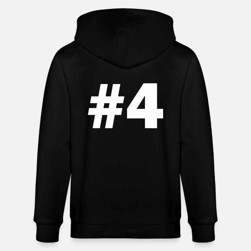 #4 - Veste à capuche bio CULTIVATOR Stanley/Stella Unisexe - noir