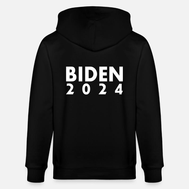 Biden 2024 - Veste à capuche bio CULTIVATOR Stanley/Stella Unisexe - noir