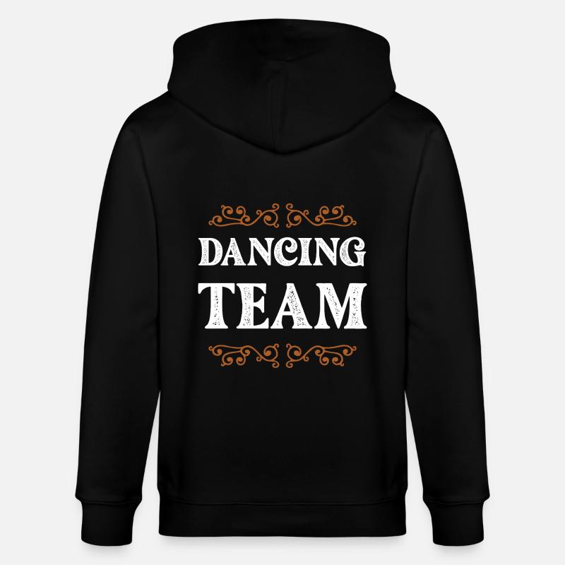 Équipe de danse - Veste à capuche bio CULTIVATOR Stanley/Stella Unisexe - noir