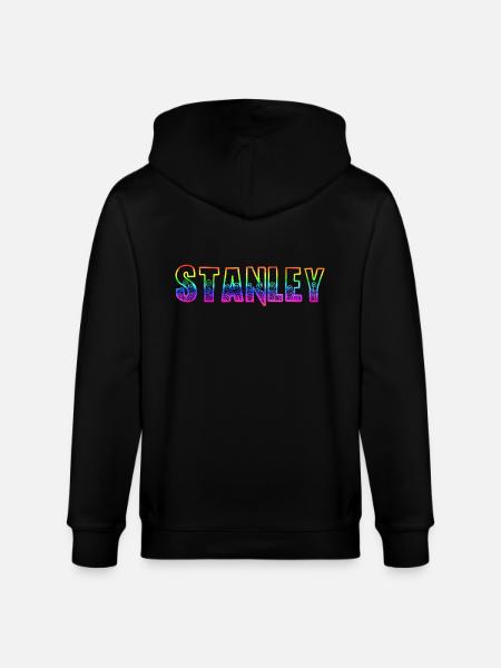 stanley rs regenbogen - Stanley/Stella Unisex Bio-Kapuzenjacke CULTIVATOR  - Schwarz