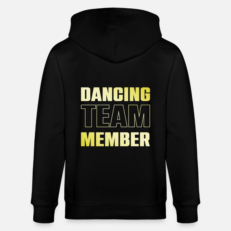 Équipe de danse - Veste à capuche bio CULTIVATOR Stanley/Stella Unisexe - noir