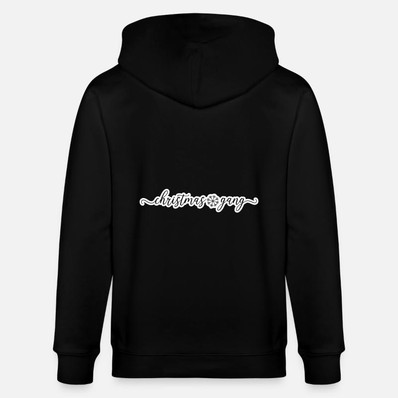 Équipe de Noël de Noël - Veste à capuche bio CULTIVATOR Stanley/Stella Unisexe - noir