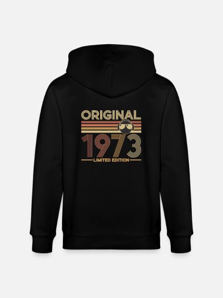 1973 - Stanley/Stella CULTIVATOR  Unisex Organic Hooded Jacket - black