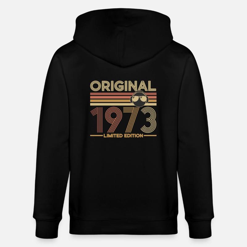 1973 - Veste à capuche bio CULTIVATOR Stanley/Stella Unisexe - noir