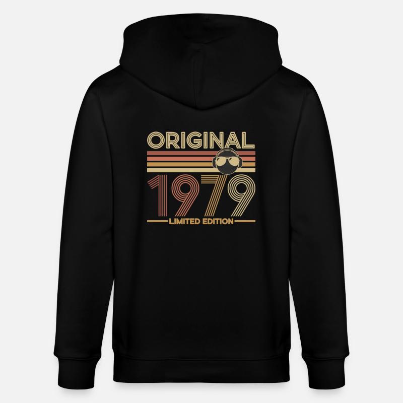1979 - Stanley/Stella Unisex Bio-Kapuzenjacke CULTIVATOR - Schwarz