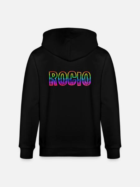 rocio rs rainbow - Stanley/Stella CULTIVATOR  Unisex Organic Hooded Jacket - black
