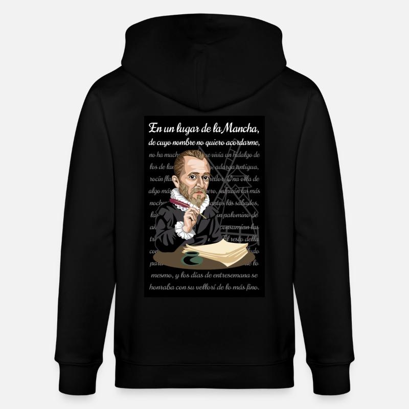 Cervantes - Stanley/Stella Unisex Bio-Kapuzenjacke CULTIVATOR - Schwarz